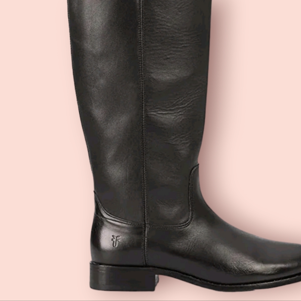 Frye Black Leather Women's Boots